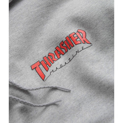 Thrasher Hoodie Little Outline Grey