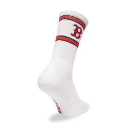 Ponožky NEW ERA Boston Red Sox MLB Premium White Socks biele