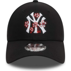 Šiltovka New Era 940 MLB New York Yankees Flower Icon Black 9FORTY Adjustable Cap čierna