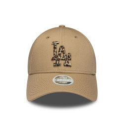 Dámska Šiltovka NEW ERA 940W MLB Animal infill 9forty LOS ANGELES DODGERS hnedá