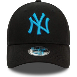 Detská šiltovka New Era 940K MLB New York Yankees Child League Essential Black 9FORTY Adjustable Cap čierna