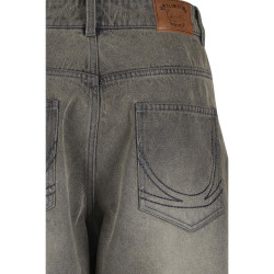 Džínsové kraťasy Karl Kani OG Washed Relaxed Baggy Jorts šedé