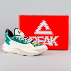 Peak Basketball Shoes Triumph Super P-Motive Taichi Off White/Grass Green