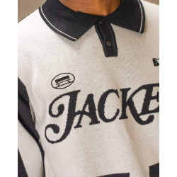 Sveter Jacker Deal Polo Knit béžová