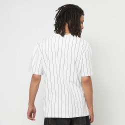 Pánske tričko Karl Kani KK Small Signature Pinstripe Tee biele