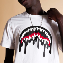 Sprayground Loose Smooth T-Shirt White