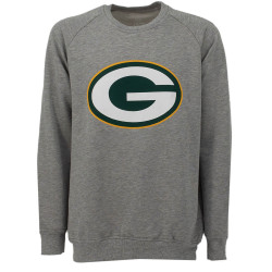 Fanatics NFL Mens Scoops Crew Sweat Green Bay Packers Grey