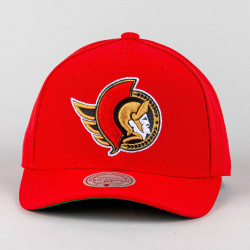 Šiltovka Mitchell & Ness NHL Ottawa Senators Team Ground 2.0 Pro Snapback červená