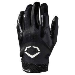 Detské futbalové rukavice na americký futbal Evoshield Burst Youth Receiver Gloves čierne