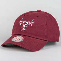 Šiltovka Mitchell & Ness NBA Fashion Basic Strapback Chicago Bulls tmavo-fialová