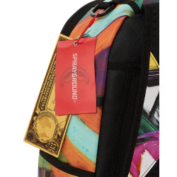 Sprayground Sharks In Paris City Streaks Backpack (Dlxv) Multi