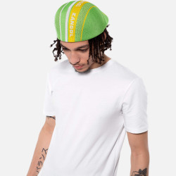Baretka KANGOL® TROPIC GAME STRIPE 507 čierna
