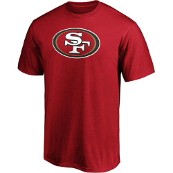 Outer Stuff NFL Primary Logo Ss Tee 49Ers Dk. Red