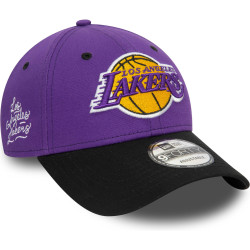 Šiltovka NEW ERA 940 NBA Side patch 9forty LOS ANGELES LAKERS fialová