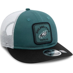 Šiltovka so sieťkou New Era LP950 Philadelphia Eagles NFL Patch Dark Green Low Profile 9FIFTY Snapback Cap tmavozelená