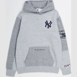 Champion MLB Roc Hooded Sweatshirt Grey