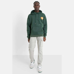 Sixth June Heart Pinned Hoodie Green