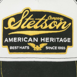 Stetson Trucker Cap American Heritage black/white