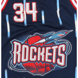 Mitchell & Ness Houston Rockets 1996 - 97 Hakeem Olajuwon Nr.34 Road Navy