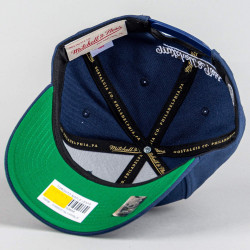 Šiltovka Mitchell & Ness NHL Toronto Maple Leafs Team Ground 2.0 Pro Snapback tmavomodrá