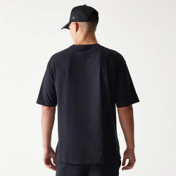 Tričko New Era Chicago Bulls NBA League Essential Black Oversized T-Shirt čierné