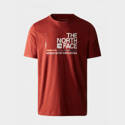 The North Face Men’s Foundation Graphic Tee S/S - BRANDY BROWN