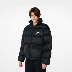 Converse Patch Pocket Puffer Jacket Black