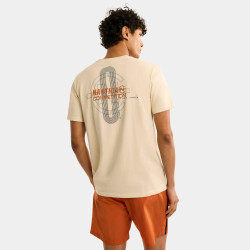 Tričko Nautica Competition Adamstown T-Shirt bledohnedé