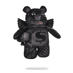 Batoh Sprayground 3Am Moneybear In Black Grey Check