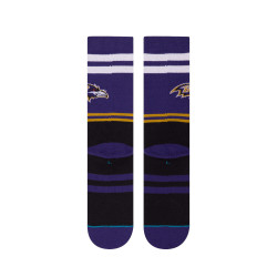 Stance Crew Nfl Ravens Logo Purple