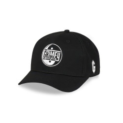 Grimey Wear Hijacker Curved Visor Snapback Cap Black