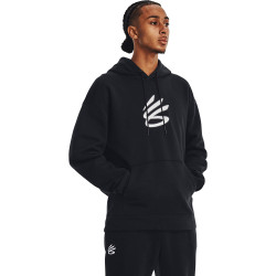 Under Armour Curry Big Splash Hoodie - Black/White