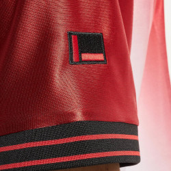 FUBU Corporate Gradient Football Jersey red/black/white