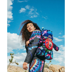 Sprayground Astro Twilight Moneybear Teddybear Backpack Purple