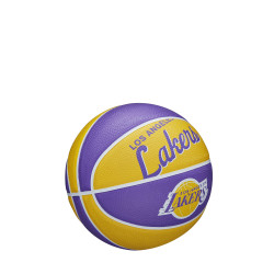 Wilson NBA Team Retro Mini Basketball Los Angeles Lakers (sz. 3)