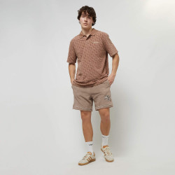 Sean John SJ Old English Initials Frottee Shorts light brown/off-white