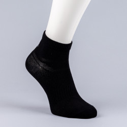 Peak Medium Cut Socks Black