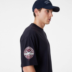New Era MLB New York Yankees MLB Large Logo Oversized Navy T-Shirt Blue