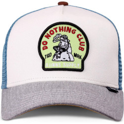 DJINN'S Trucker Cap HFT DNC Frog White/Grey/Blue