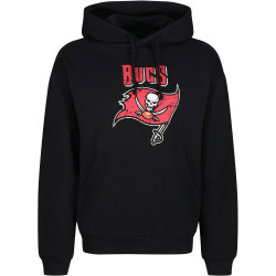 Re:Covered NFL Core Logo Hoody Tampa Bay Buccaneers Solid Black