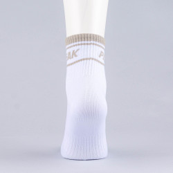 Peak High Cut Socks White