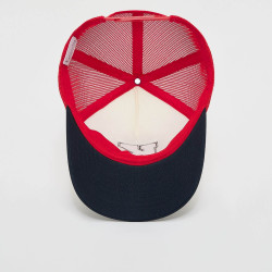 Karl Kani KK Retro Patch Trucker Cap cream/red/navy