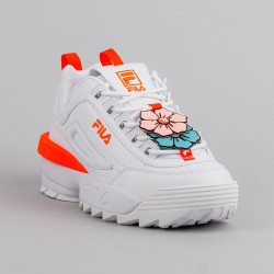 Fila DISRUPTOR FLOWER wmn White-Fiery Coral