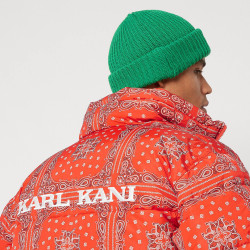 Karl Kani KK OG Paisley Puffer Jacket dark orange/white/black