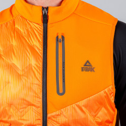 Bežecká Páperová Vesta Peak Down Waistcoat Orange