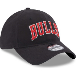 NEW ERA 920 NBA Team Script Chicago Bulls 9TWENTY Cap Black