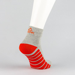 Ponožky PEAK MEDIUM CUT SOCKS LT.MELANGE GREY šedé
