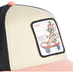 Capslab Tom And Jerry Trucker Ride Beige