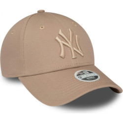 Dámska šiltovka New Era 940W MLB New York Yankees Womens League Essential Brown 9FORTY Adjustable Cap hnedá