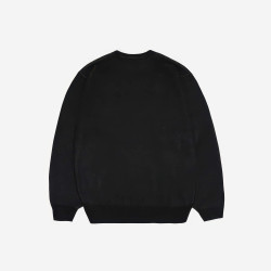 Sveter Jacker Mirror Maze Knit Crewneck čierny